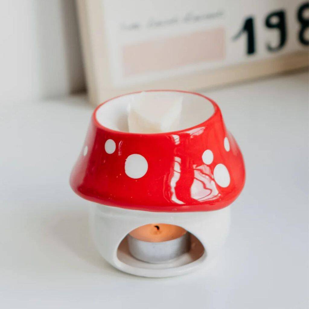 Mushroom House Wax Melt Burner By Ajouter Store