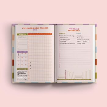 2025 Diary | A5 Hardcover Week To View | Checks, 6 of 8