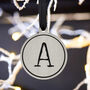 Typewriter Letter Personalised Christmas Decoration, thumbnail 2 of 5