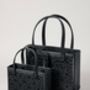 Save 20%! Stylish Leopard Print Tote Bags, Always In Fashion! Includes Initial Charm, thumbnail 3 of 12