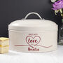 Personalised 'Made With Love' Cake Tin, thumbnail 4 of 6