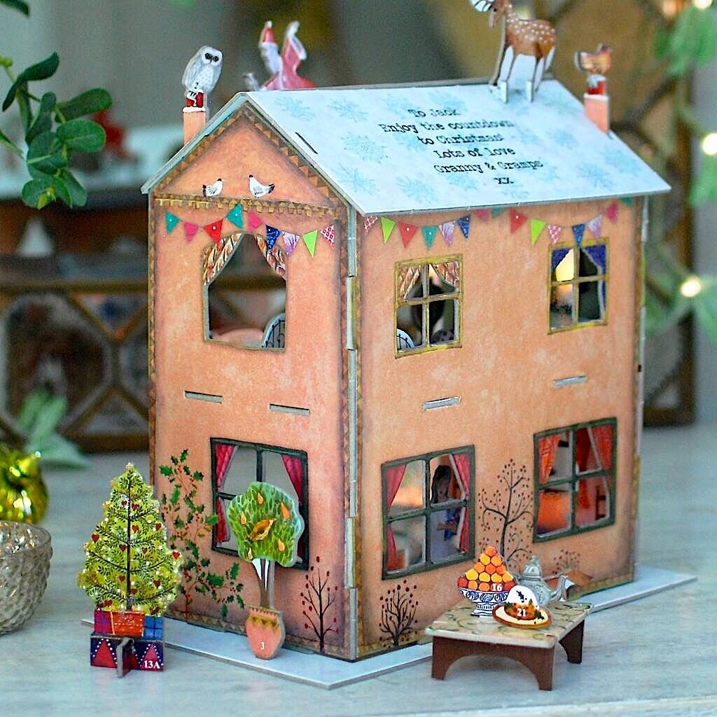 Personalised House Advent Calendar, 1 of 7
