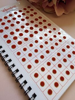 Golden Border Velvet 576 Bindi Booklet, 8 of 10