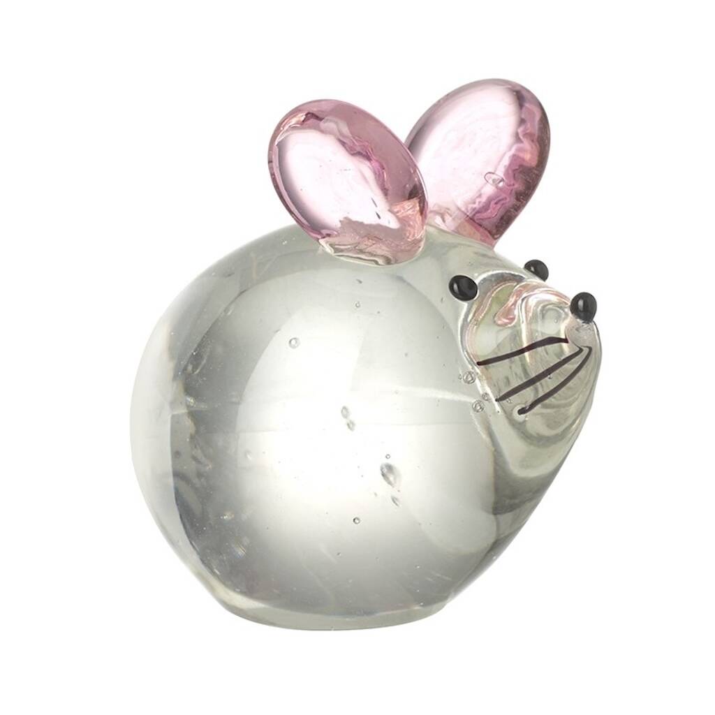Handblown Glass Little Mouse