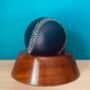 Leather Baseball With Wooden Stand, thumbnail 7 of 9