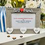 Personalised Best Friends Photo Frame Bff Birthday Gift, thumbnail 1 of 7