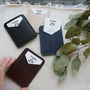 Customised Leather Card Wallet, thumbnail 4 of 12