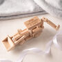 Personalised Wooden New Baby Tractor Toy, thumbnail 1 of 4