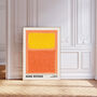 Marc Rothko Orange On Yellow Art Print, thumbnail 1 of 4
