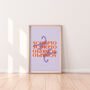 Scorpio Zodiac Typography Print, thumbnail 6 of 6