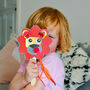 Kids Lion Rahh Sustainable Paper Craft Kit, thumbnail 1 of 4