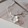 Sterling Silver Wildflower Pendant Necklace, thumbnail 1 of 5