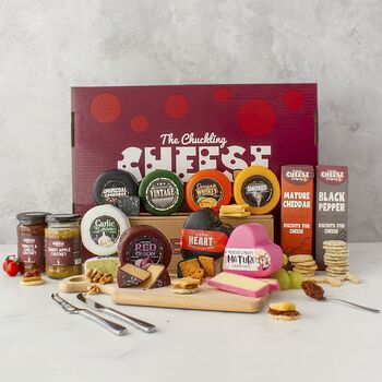 Waxed Cheese Truckle, Chutney And Biscuits Hamper, 8 of 9