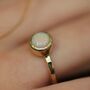 14ct Gold Confetti Opal Ring, thumbnail 4 of 6