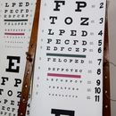 eye test wallpaper by sharon jane studio | notonthehighstreet.com