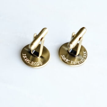 Solid Bronze Constellation Cufflinks, 8 of 12