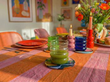 Coasters| Set Of Six Drink Coaster| Boho Decor |Gifts, 2 of 8