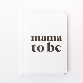 'Mama To Be' Card, 3 of 3