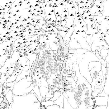 The Lake District Illustrated Map, 5 of 9