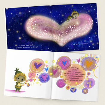 Personalised Childrens Grief Bereavement Loss Book, 10 of 12