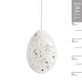 Speckled Porcelain Hanging Egg, thumbnail 3 of 12