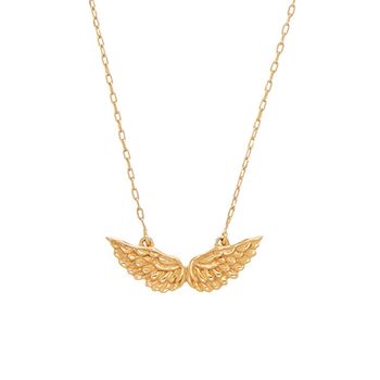 Mini Angel Wings Necklace, 9 of 11