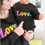 Love Twinning Organic Sweatshirts, thumbnail 1 of 4