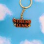 Stress Less Enamel Keyring, thumbnail 1 of 4