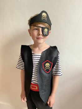 Pirate Costume In Your Choice Of Colours, 6 of 8