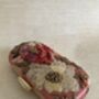 Pink Floral Oval Clutch Bag, thumbnail 9 of 10