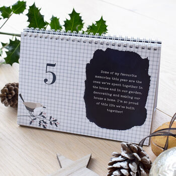 Personalised Countdown To Christmas Advent Calendar, 7 of 12
