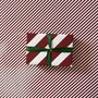 Red Candy Stripe Luxury Wrapping Paper, thumbnail 8 of 9