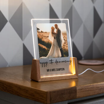 Personalised LED Light With Photo, 5 of 7