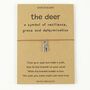 The Deer Charm Wish Bracelet, thumbnail 2 of 4