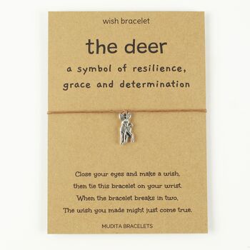The Deer Charm Wish Bracelet, 2 of 4