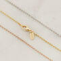Belcher Chain Necklace Silver Or 18ct Gold, thumbnail 1 of 6