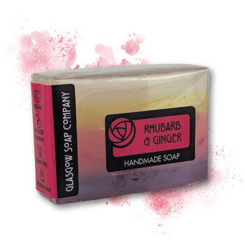Rhubarb And Ginger Scottish Handmade Soap, 2 of 4