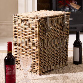 Tall Wicker Hamper Basket, 5 of 5