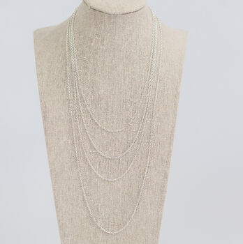 Sterling Silver Trace Chain, 3 of 5