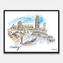Personalised Favourite Place Illustration, thumbnail 5 of 10