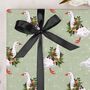 Three Sheets Of Traditional Goose Wrapping Paper, thumbnail 1 of 2