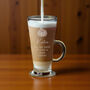 Personalised Trick‑Or‑Treat Pumpkin Latte Glass, thumbnail 2 of 4