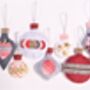 Sew Your Own Christmas Baubles Kit, thumbnail 1 of 6
