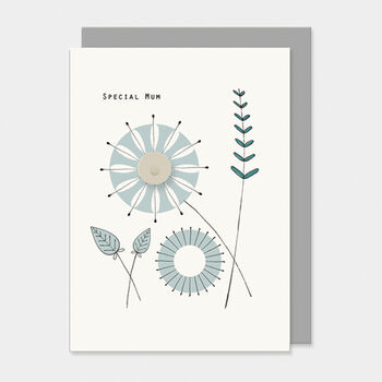 Mothers Day Flower Card Special Mum, 2 of 3