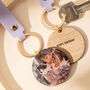 My Favourite Pet Wooden Photograph Keyring With Message, thumbnail 1 of 12