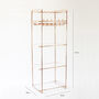 Handmade Shelving Unit With Wine Rack And Glass Rack, thumbnail 3 of 5