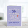 Sentimental Father's Day Card For Dad, thumbnail 2 of 3