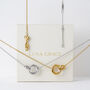 Personalised Silver Dome Link Necklace, thumbnail 1 of 8