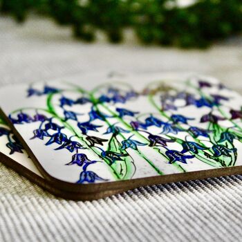 Bluebell Floral Coaster, 2 of 5