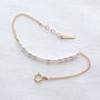 Personalised Organic Vegan Pearl Bracelet, thumbnail 2 of 4